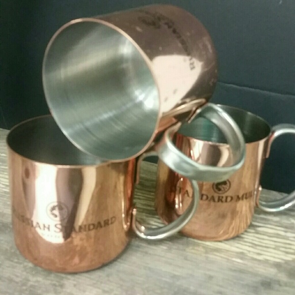 Mule Cups, Russian Standard Copper Moscow Mule Mug - Picture 2 of 5